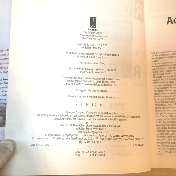 Encyclopedia of ROCK & ROLL by The Rolling Stone. 1,114 pages. Huge 😎 - Picture 5 of 8